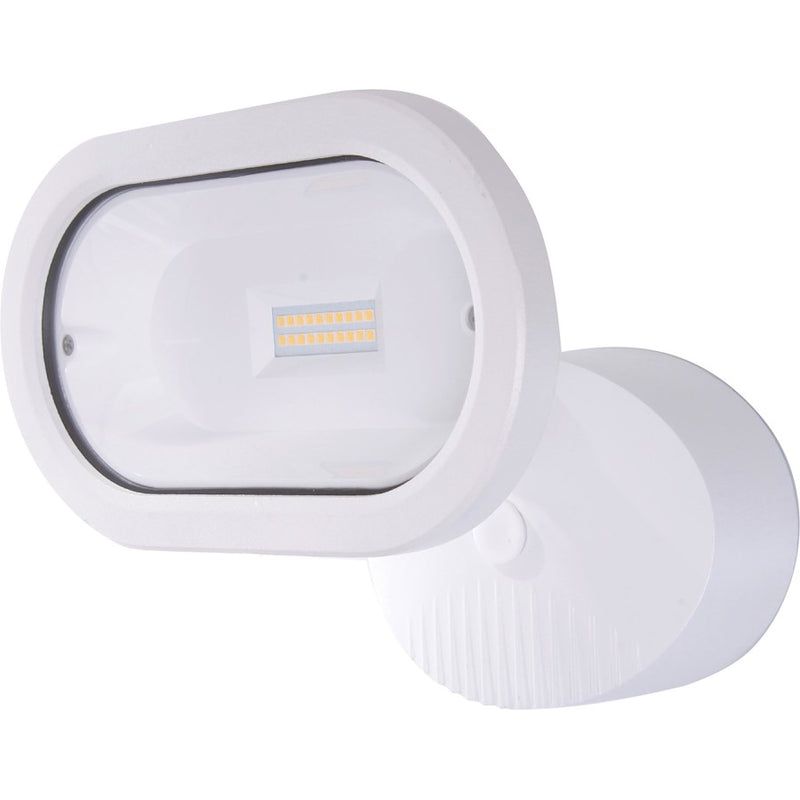 Nuvo Lighting 65-105 1-Light LED Security Light | White Utility | Outdoor Entryway & Garage | 1200 Lumens 4000K 14W | Model 65-105