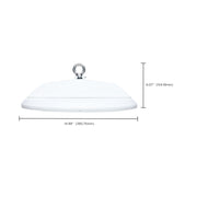 Nuvo Lighting LED UFO Hi-Bay 200/150/100W 4000K/5000K 277-480V White
