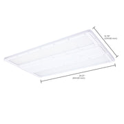 Nuvo 320/295/255W LED High Bay 3K/4K/5K CCT IP69K 120-347V White