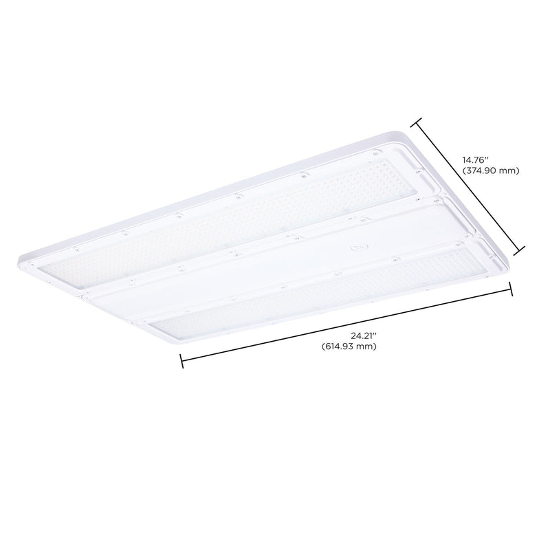 Nuvo 320/295/255W LED High Bay 3K/4K/5K CCT IP69K 120-347V White