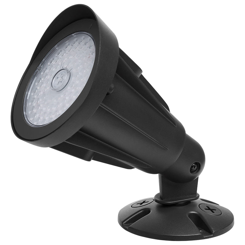 Nuvo Lighting 65-1251 25W LED Flood Light | Utility Black Die-Cast Aluminum | Outdoor Security & Site Lighting | Selectable CCT | Model 65-1251