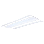 Nuvo Lighting 1x4 LED Troffer Retrofit Kit | Utility Matte White Steel | Commercial & Office Lighting | 47.81 x 11.92 x 2.71 in | Model 65-1300