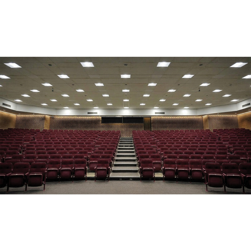 Nuvo Lighting 65-1301 2x2ft LED Troffer Retrofit Kit | Utility Matte White Steel | Commercial & Office Ceiling | 20W-40W Selectable | Model 65-1301