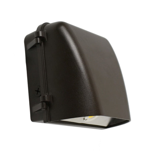 Nuvo Lighting 65-132 20W LED Small Wallpack | Utility Bronze Outdoor Sconce | Entryway & Patio Security Light | 2408 Lumens 5000K 120-277V | Model 65-132