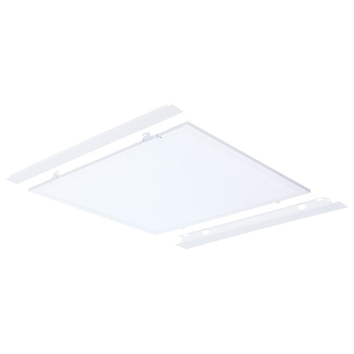 Nuvo Lighting LED 2x2 Flat Panel Troffer Retrofit Kit, Matte White