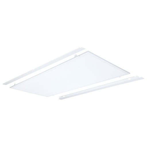 Nuvo Lighting LED 2x4 Flat Panel Troffer Retrofit Kit, Matte White