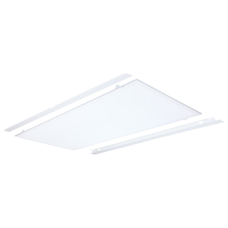 Nuvo Lighting LED 2x4 Flat Panel Troffer Retrofit Kit, Matte White