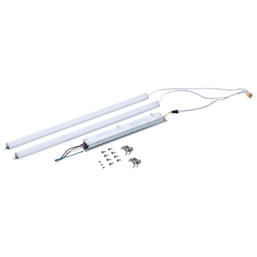 Nuvo Lighting LED Light Bar Retrofit Kit, 2-Bars 2', Silver
