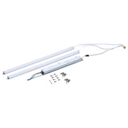 Nuvo Lighting LED Light Bar Retrofit Kit, 2-Bars 2', Silver