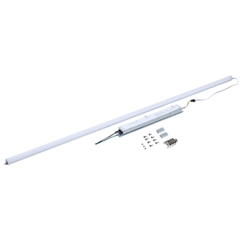 Nuvo Lighting LED Light Bar Retrofit Kit, 1-Bar 4', Silver
