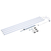 Nuvo Lighting LED Light Bar Retrofit Kit, 4-Bars 4', Silver