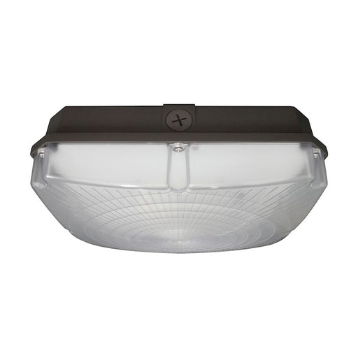 Nuvo Lighting LED Canopy Fixture 70W 8400 Lumens | Utility Bronze | Outdoor & Wet Location Ceiling Light | 12.5 x 3.75 in | Model 65-149