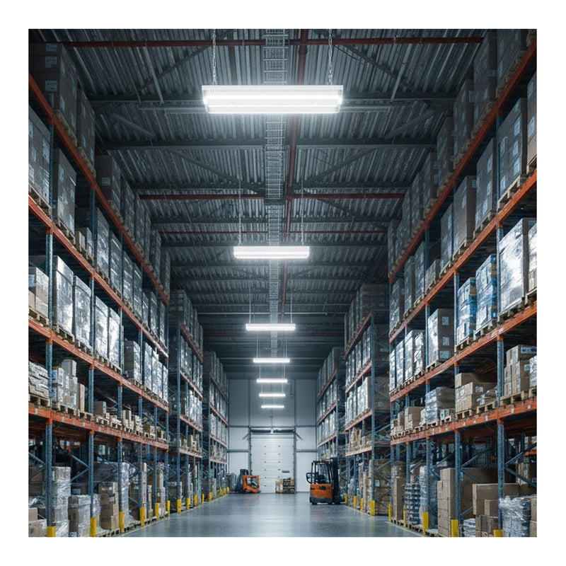 Nuvo LED High Bay 160/135/120W 3K/4K/5K Beam Angle White 120-347 Volt