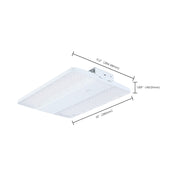 Nuvo LED High Bay 160/135/120W 3K/4K/5K Beam Angle White 120-347 Volt