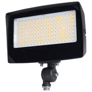 Nuvo Lighting 65-1541 9.74in LED Flood Light | Utility Bronze Die-Cast Aluminum | Outdoor Security & Commercial | 45W-80W Selectable | Model 65-1541