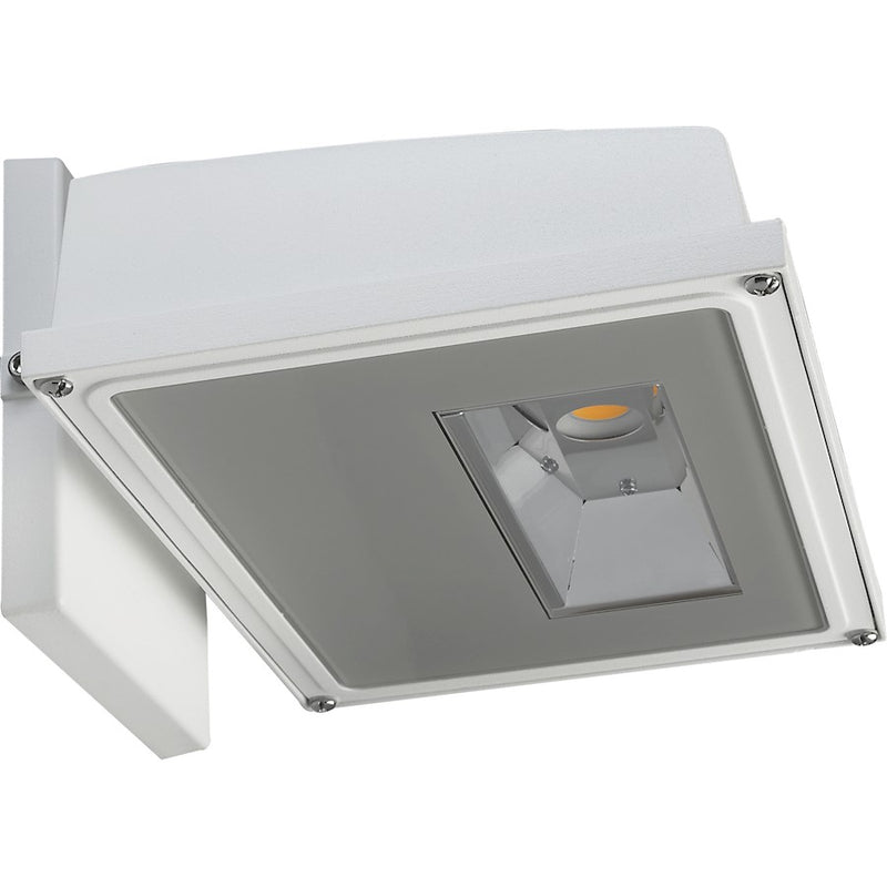 Nuvo Lighting 30W LED Wall Pack | White Utility Outdoor Sconce | Entryway & Building Exterior | 2884 Lumens, 3000K, Wet Rated | Model 65-165