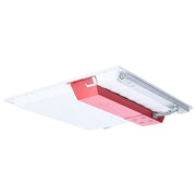 Nuvo LED 2ftx2ft Backlit Panel, Emergency Battery 120-277V, White