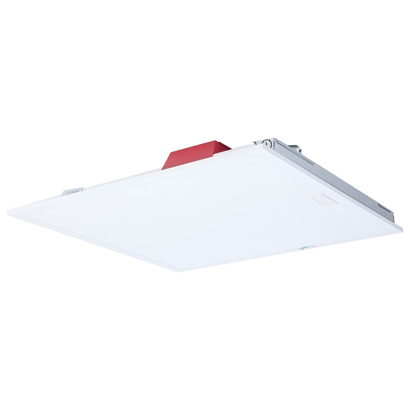 Nuvo LED 2ftx2ft Backlit Panel, Emergency Battery 120-347V, White