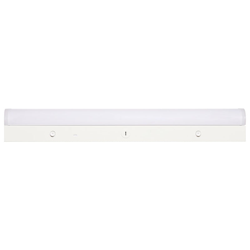 Satco 2 ft. LED 20W Linear Strip Light, White/Microwave Sensor