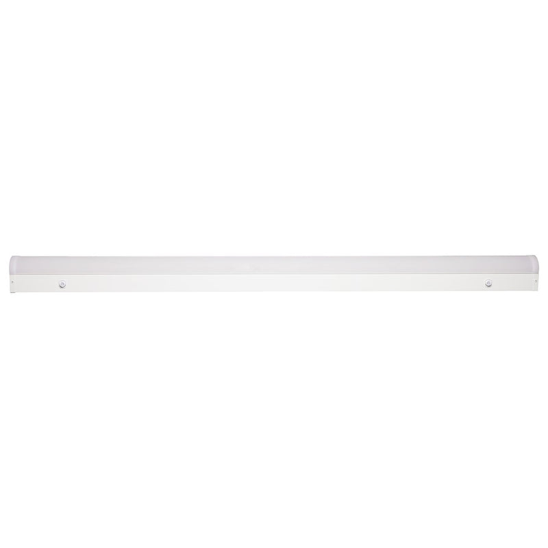 Satco 4 ft. LED Linear Strip Light/CCT White, Microwave Sensor