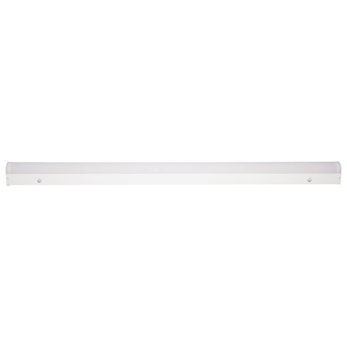 Satco 4 ft. LED Linear Strip Light/CCT White, Microwave Sensor