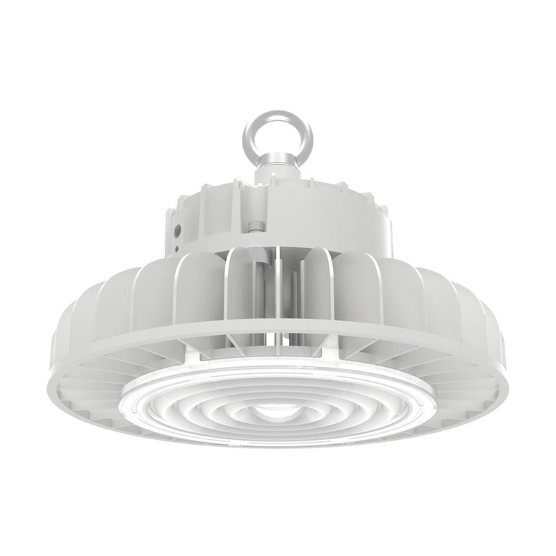 Nuvo Lighting 65-194 150W LED High Bay | Utility White Finish | Warehouse & Commercial Lighting | 19500 Lumens, 5000K, DLC Premium | Model 65-194