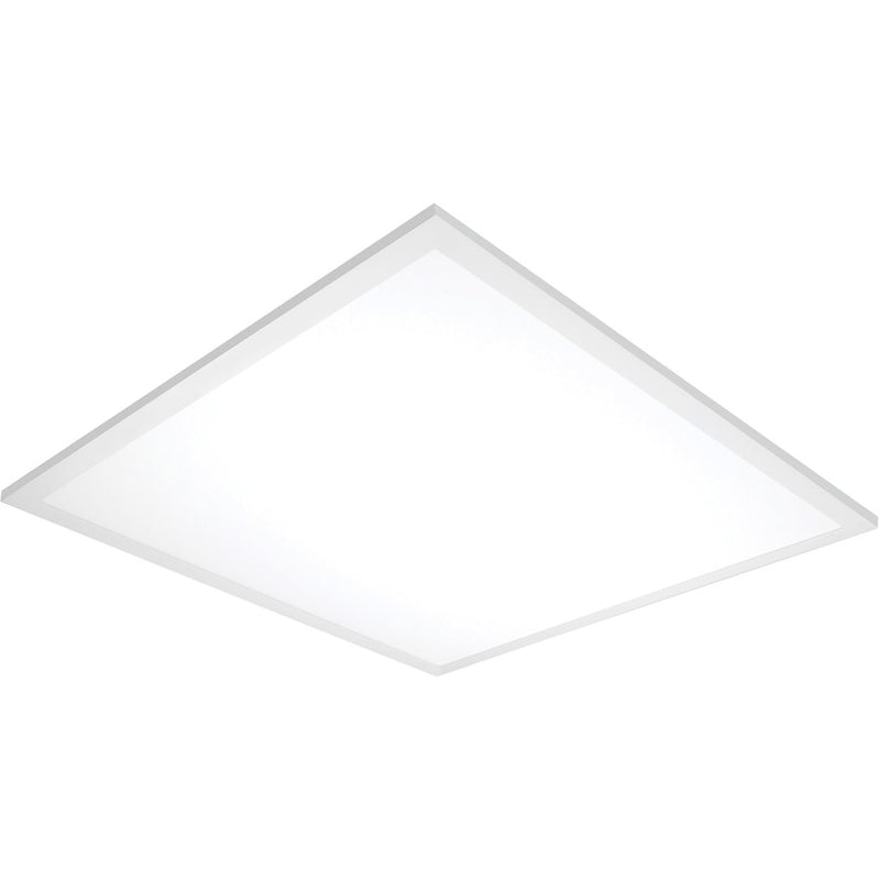 Nuvo Lighting LED Flat Panel Lay-In 40W 2x2 Flush Mount | Utility White | Damp-Rated Commercial & Residential | 48 x 48 x 1.81 in | Model 65-322
