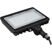 Nuvo Lighting LED Large Flood 50W 3000K | Utility Bronze Die-Cast Aluminum | Driveway & Pathway Security Light | 6500 Lumens, Dimmable | Model 65-537R1