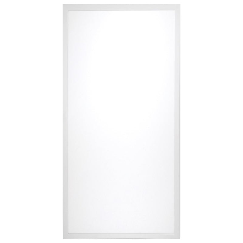 Nuvo Lighting LED Emergency Backlit Flat Panel 2x4 ft | Selectable 30W/40W/50W & 3500K/4000K/5000K White Utility | Office, Retail & | Model 65-576R1