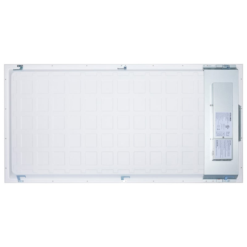 Nuvo Lighting LED Emergency Backlit Flat Panel 2x4 ft | Selectable 30W/40W/50W & 3500K/4000K/5000K White Utility | Office, Retail & | Model 65-576R1