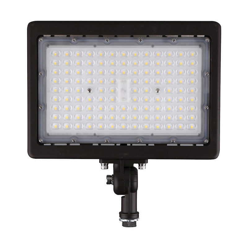 Nuvo Lighting 90W LED Flood Light | Bronze Utility Outdoor Landscape Light | 12651 Lumens, 4000K Cool White, 120V-277V | Wet Location | Model 65-617