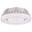 Satco 55W LED Canopy Fixture, White - 65-627R1