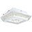 Satco 20W Square LED Wide Beam Angle Canopy Light, White - 65-634