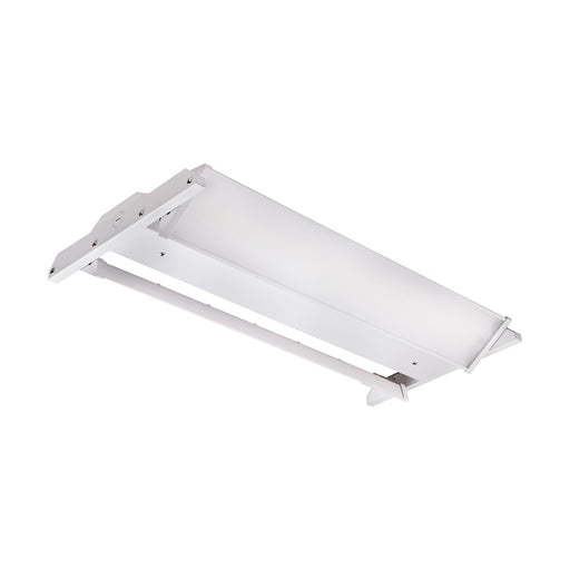 Nuvo Lighting 65-642 110W Adjustable LED High Bay | Utility White Finish with Directional Panels | Warehouse & Gymnasium Lighting | 15470 | Model 65-642