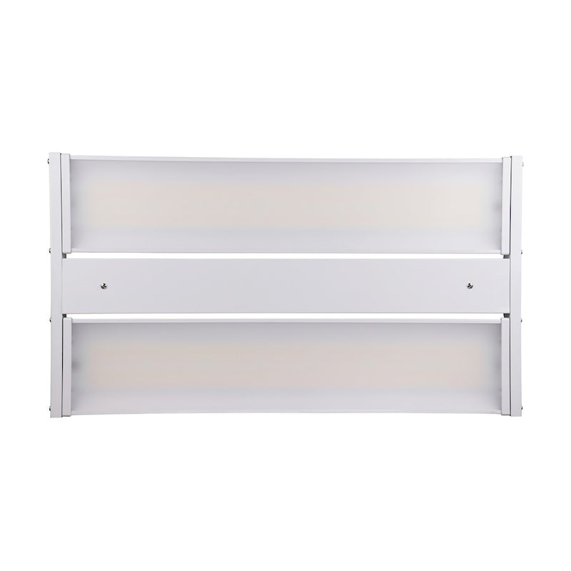 Nuvo Lighting 65-648 48in 220W LED Adjustable High Bay | Utility White Finish | Warehouse & Gymnasium Lighting | 30742 Lumens, 5000K | Model 65-648