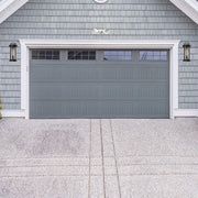 Nuvo Lighting LED Dual-Head Security Light | Modern Contemporary White Die-Cast Aluminum | Outdoor Entryway & Garage | 8.8 x 8.16 x 4.54 | Model 65-710