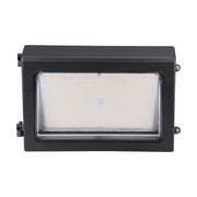 Nuvo Lighting 65-756 14in LED Wall Pack | Traditional Bronze Outdoor Security Light | Selectable 80W/100W/120W, 3000K/4000K/5000K, Dimmable | Model 65-756