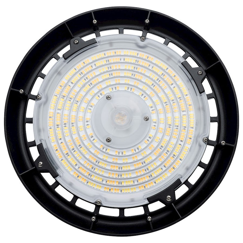 Nuvo Lighting 80W/100W/120W/3K/4K/5K LED UFO High Bay/120-347V/Black