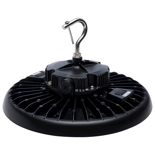 Nuvo Lighting 150W/175W/200W/3K/4K/5K LED UFO High Bay/120-347V/Black