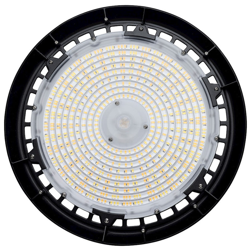 Nuvo Lighting 150W/175W/200W/3K/4K/5K LED UFO High Bay/120-347V/Black