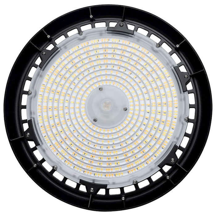 Nuvo Lighting 150W/175W/200W/3K/4K/5K LED UFO High Bay/120-347V/Black