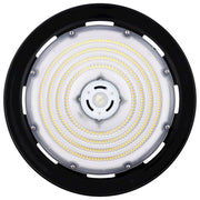 Nuvo Lighting 65-783 150W UFO LED High Bay | Utility Black Aluminum | Warehouse & Commercial Workshop | 20850 Lumens, 4000K, Dimmable, Wet | Model 65-783