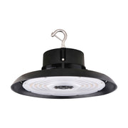 Nuvo Lighting 65-785 200W UFO LED High Bay | Utility Black Aluminum | Warehouse & Commercial Workshop | 28000 Lumens, 4000K, Dimmable, Wet | Model 65-785