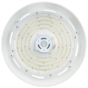 Nuvo Lighting 65-792R1 12in 100W UFO LED High Bay | Utility White Finish | Commercial Warehouse & Industrial Shop | 14400 Lumens, 5000K | Model 65-792R1