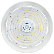Nuvo Lighting 65-795R1 14in 200W UFO LED High Bay | Utility White Aluminum | Commercial Warehouse & Gym Flush Mount | 28000 Lumens 4000K | Model 65-795R1