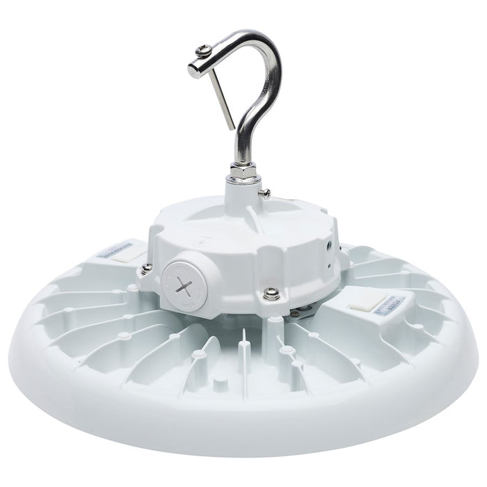 Nuvo Lighting 80W/100W/120W/3K/4K/5K LED UFO High Bay/120-347V/White