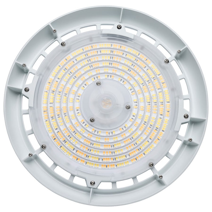 Nuvo Lighting 80W/100W/120W/3K/4K/5K LED UFO High Bay/120-347V/White