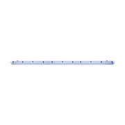 Nuvo Lighting 94in 1-Light Linear Fixture | Gray Utility Vapor Tight | Workshop & Garage | 94 x 4 x 3 in | Model 65-822