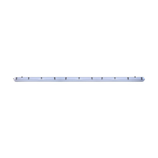 Nuvo Lighting 94in 1-Light Linear Fixture | Gray Utility Vapor Tight | Workshop & Garage | 94 x 4 x 3 in | Model 65-822