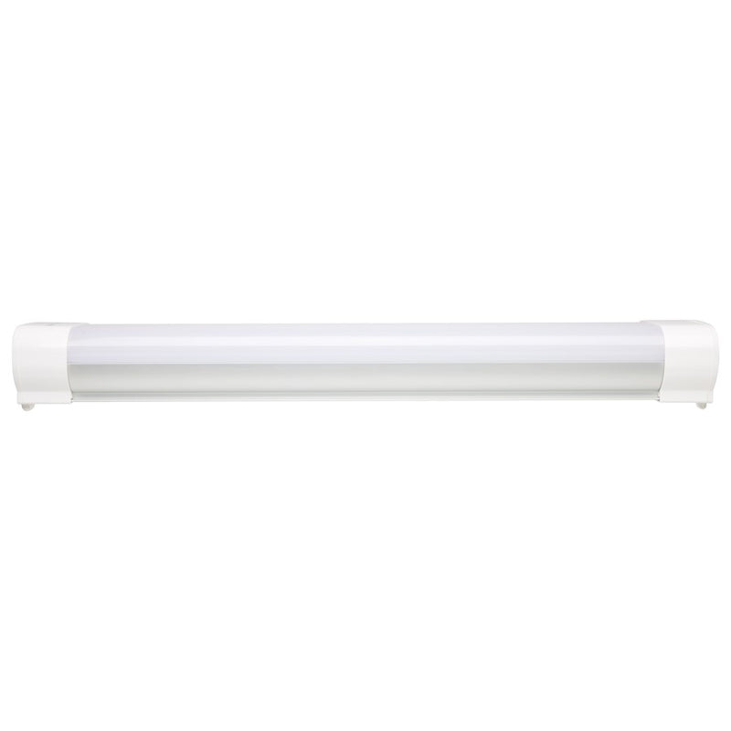 Satco 2' LED Tri-Proof Fixture/Integrated Microwave Sensor, WH/GY